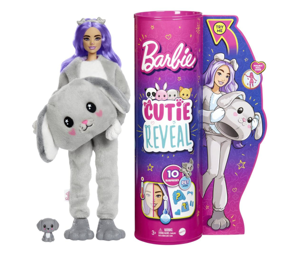 Barbie Cutie Reveal Lalka Piesek Seria 1 - 1035720 - zdjęcie 4